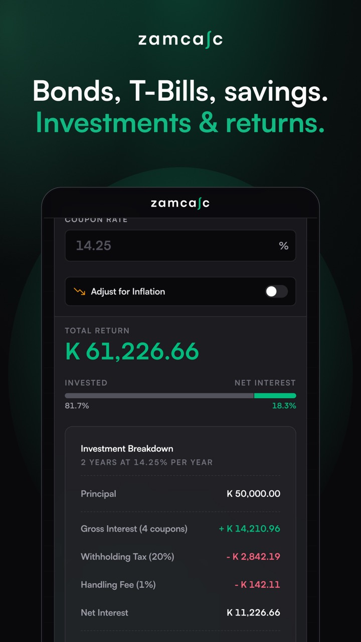 Government bond and treasury bill returns